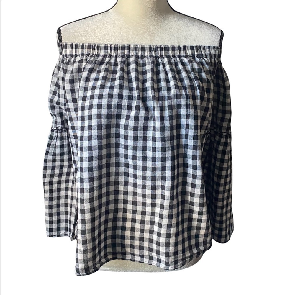 WHO WHAT WEAR-BOHO TOP-XL